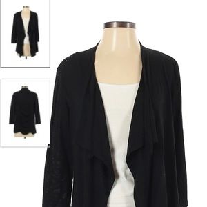 Cupio Black Hi-Lo Wrap. Worn Once.